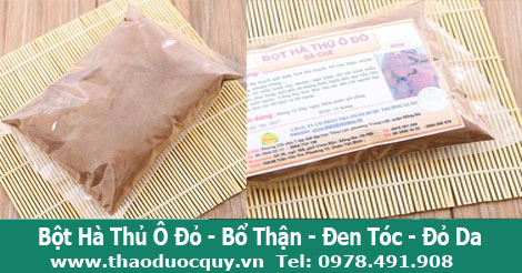 BỘT HÀ THỦ Ô ĐỎ BỘT HÀ THỦ Ô ĐỎ