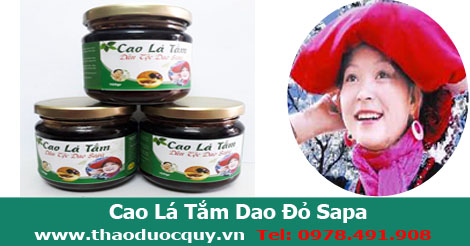 Cao Lá Tắm Dao Đỏ Sapa Cao Lá Tắm Dao Đỏ Sapa